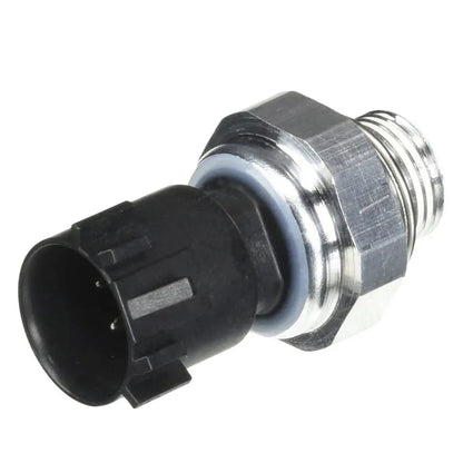 Silver coloured automobile fuel pressure sensor for petrol engines