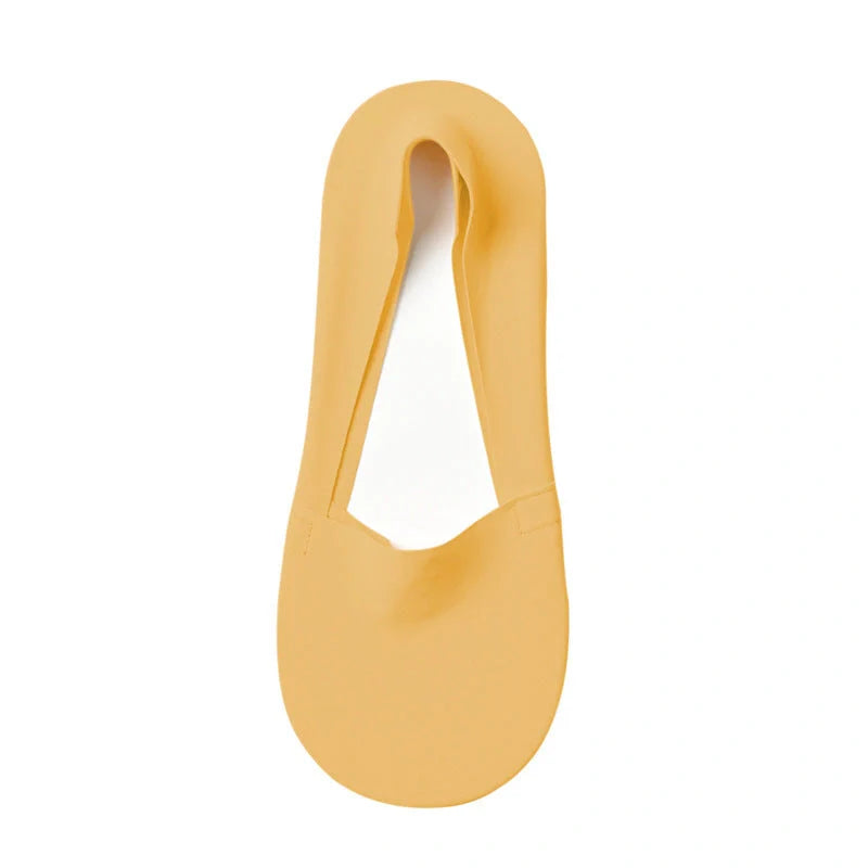 Stylish women's non-slip silicone socks in various colours for fashion and safety