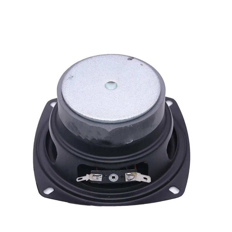 Bass Coaxial Car Horn Speaker 4 Inch 12V 50W Maximum Power 4 Ohm Impedance General Motors Vehicle Audio Modification Upgrade Replacement with Magnet Material Construction