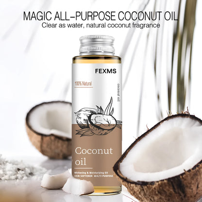 100ml massage body care essential oil bottle for universal skin types, available in coconut, castor, jojoba, olive, and nuts oil variants