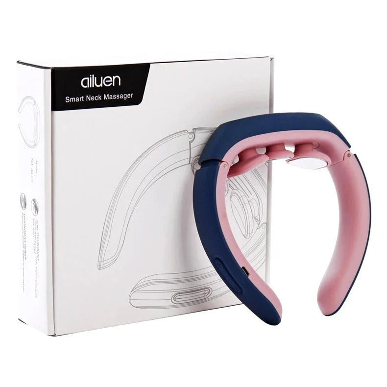Premium neck and shoulder massager with multi-mode massage and heating functions for effective pain relief