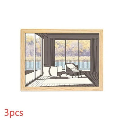 Customizable illuminated picture frame with adjustable LED lighting for home decor