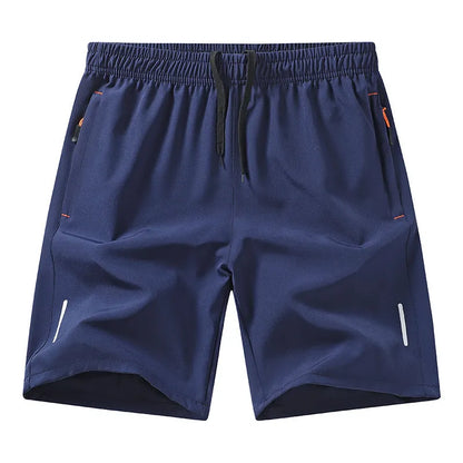 Men's black polyester basketball shorts with loose fit straight cut design for summer sports