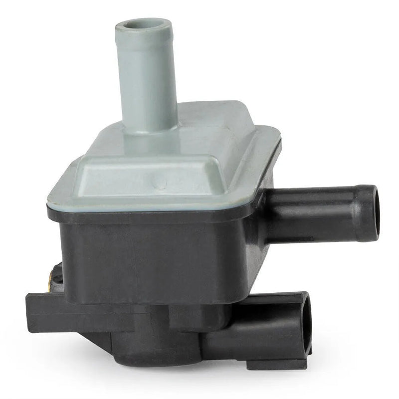 Vacuum solenoid valve 90910-12283 for Toyota vehicles - black automotive component designed for engine vacuum control systems, compatible with specified Toyota models requiring this exact OEM reference part number