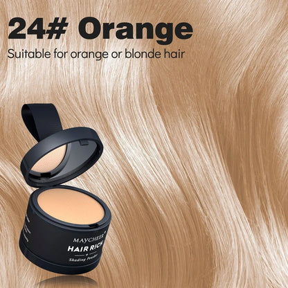 Hairline sculpting contour powder in plastic container with 4g content and waterproof properties