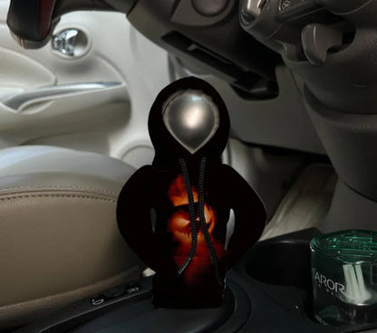 Halloween car gear decorative polyester handle rod cover, loose fit, single pack