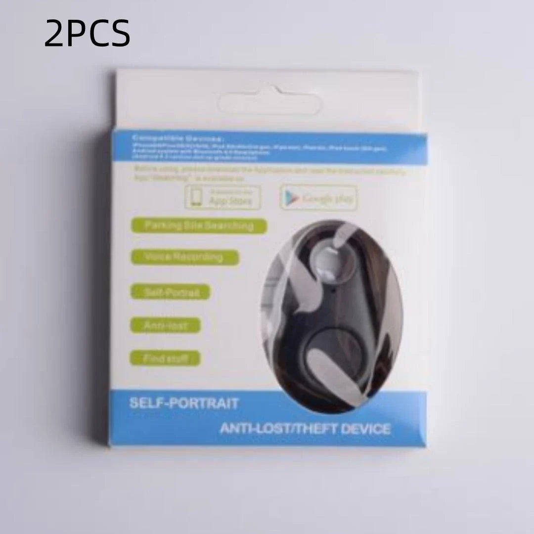 Compact Bluetooth-enabled anti-lost tracking device for keys, wallets, and other everyday essentials