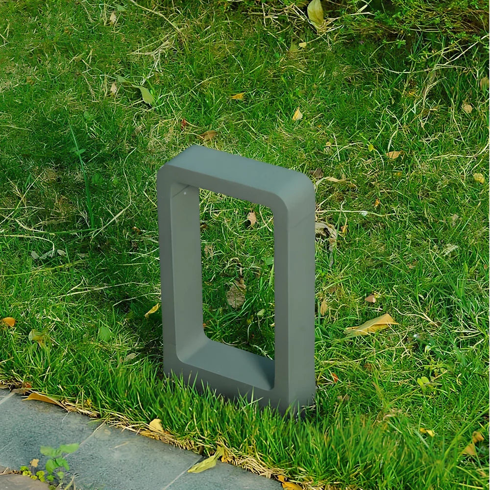Sand black outdoor LED landscape light with die-cast aluminum housing for garden installation