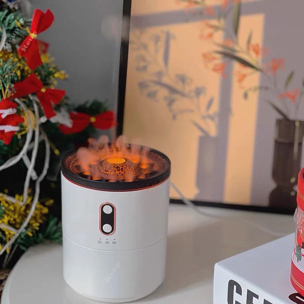 Premium Aroma Diffuser with Jellyfish Night Light - Compact and Portable Aromatherapy Humidifier with Mesmerizing Light Display