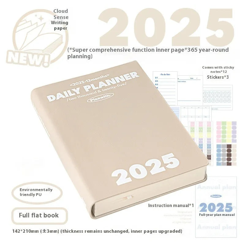Waterproof postgraduate entrance exam notebook with PU cover in mint green colour showing writing paper interior