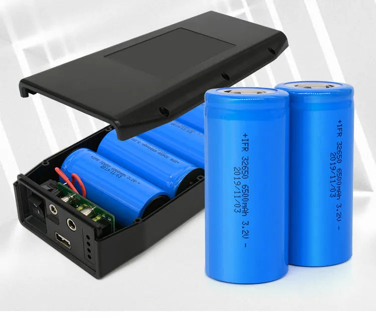 LF4100 12V 9V lithium iron phosphate battery pack with charger and cables