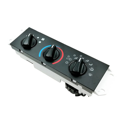 Black Jeep Wrangler air conditioning control panel for 2005-2006 models OE 55056558AA
