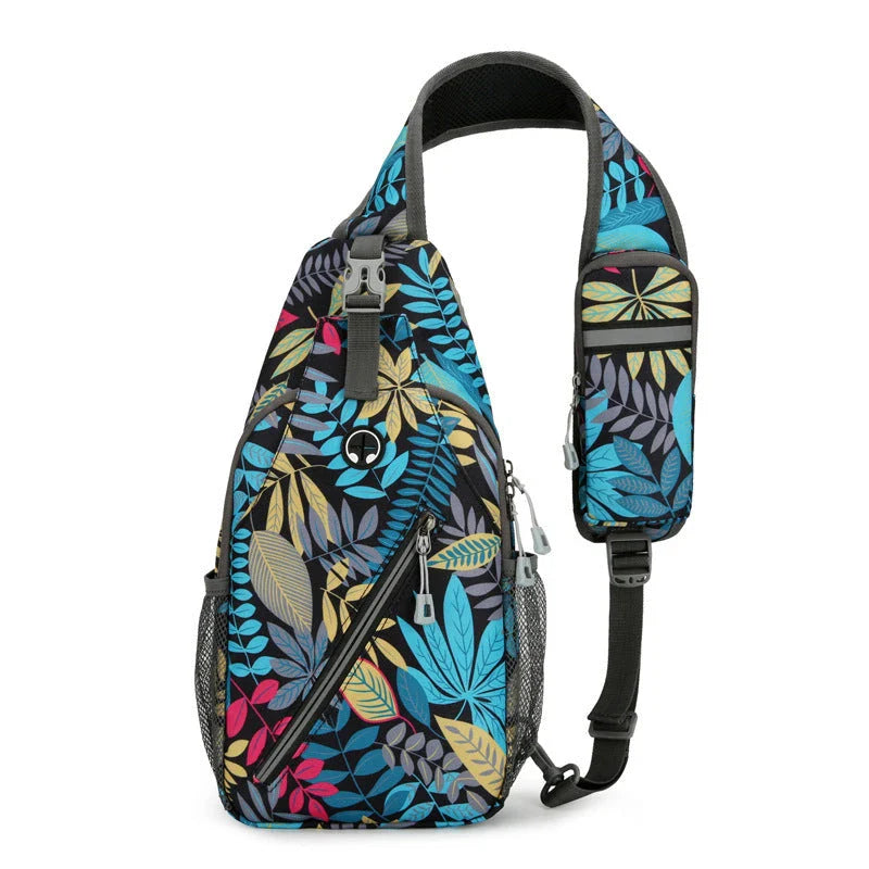 Rugged canvas crossbody bag for men in various colors, featuring a spacious main compartment, adjustable shoulder strap, and multiple pockets for organized storage.