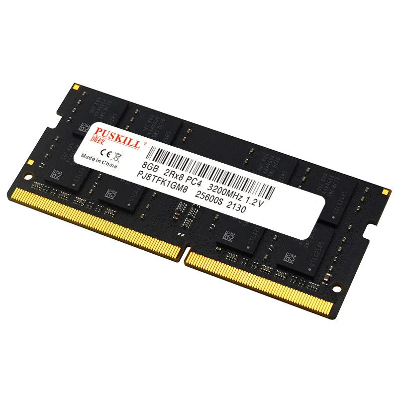DDR4 laptop memory module with 16GB capacity and 2666MHz speed for notebook upgrades