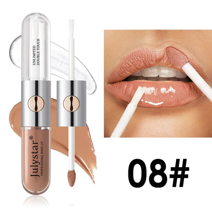 Women's lasting lip gloss in 6ml tube with nine shade options from 01Style to 09Style