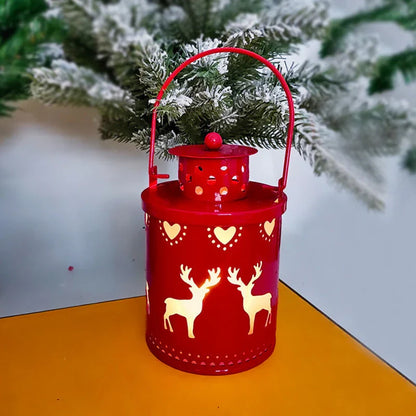 Enchanting LED candle lights with a Nordic-inspired design, creating a warm, festive ambiance for your holiday decor