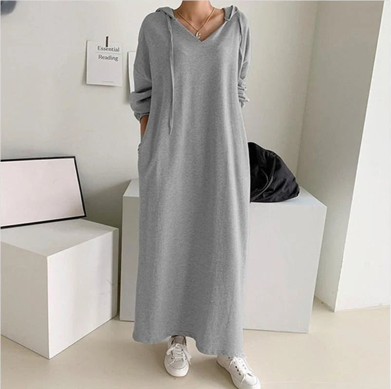 Stylish cotton shirtdress for women in khaki, grey, and black, perfect for any occasion.