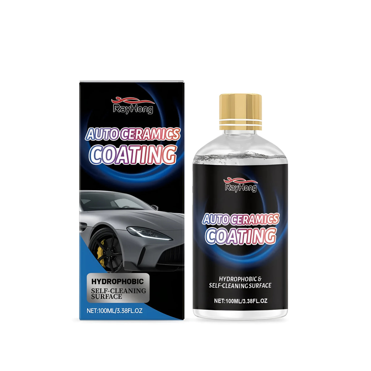 100ml bottle of PTFE automobile ceramic coating for car paint protection