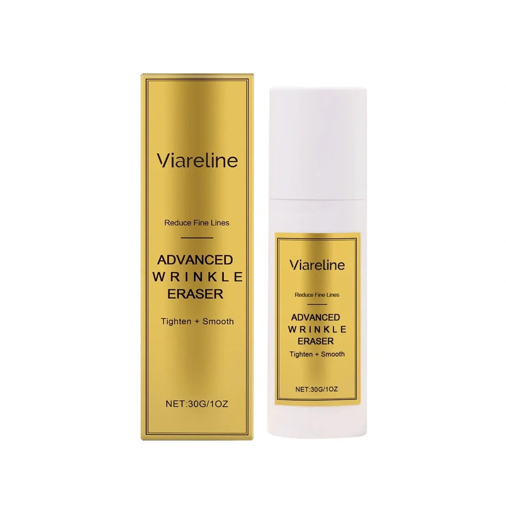30g tube of Advanced Wrinkle Eraser anti-wrinkle cream with hyaluronic acid and collagen
