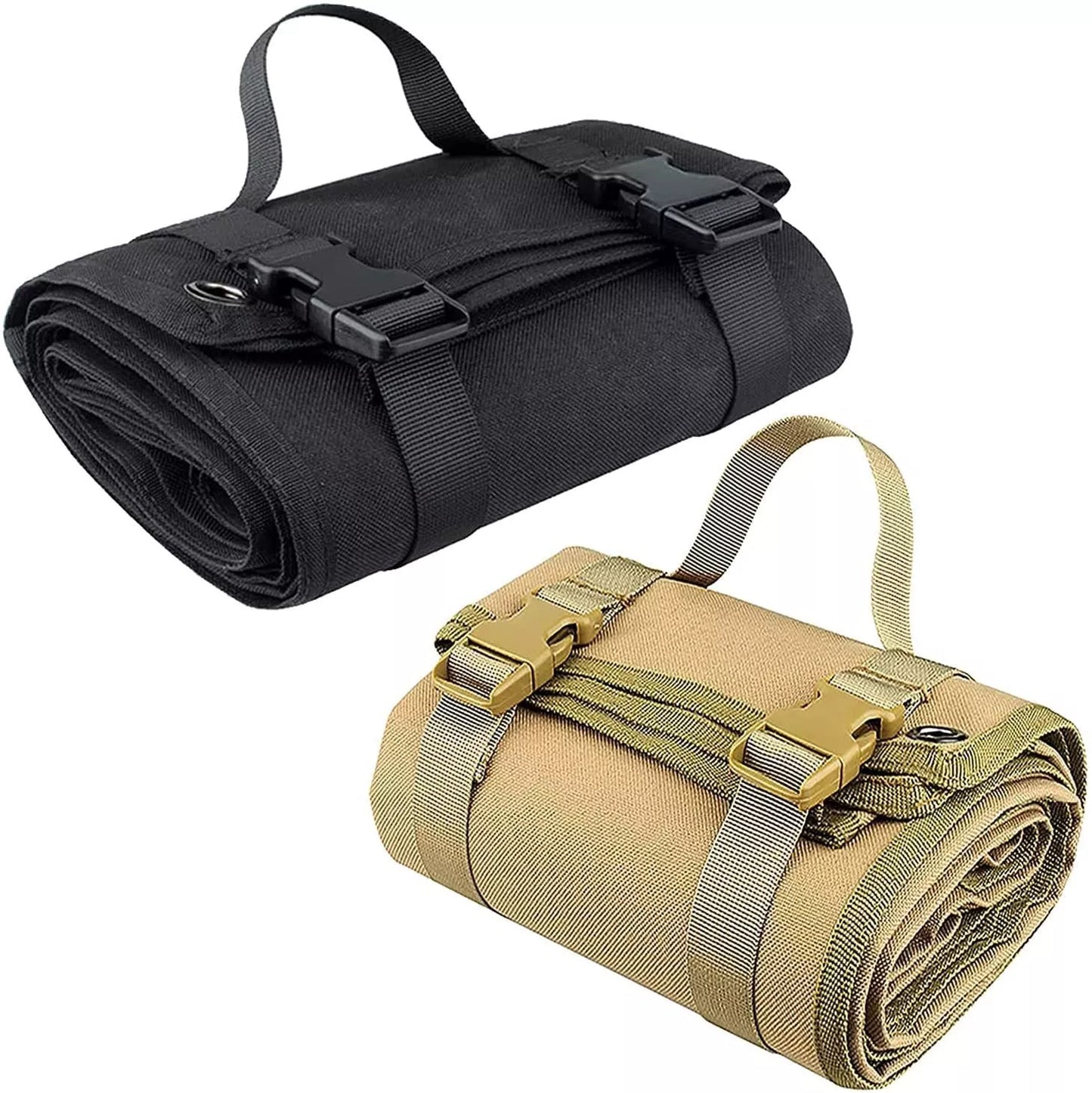 Tactical Camping Shooting Mat in black, army green, CP, and ruins camouflage, waterproof Oxford cloth, 200x75cm