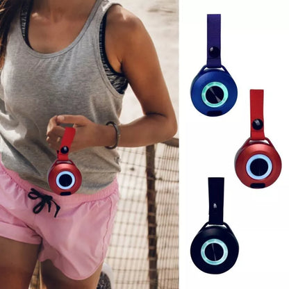 Outdoor portable wireless Bluetooth speaker with coloured light, waterproof, and Bluetooth 5.0