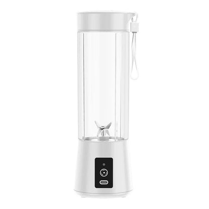 Portable electric juicer with stainless steel blade in various colors