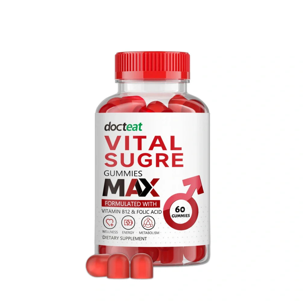 60 dietary supplement gummies with beetroot powder and apple vinegar in container