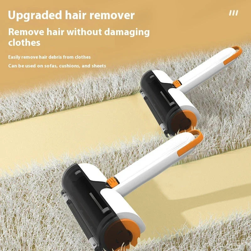 A versatile pet hair removal brush made of durable ABS material, allowing for effortless grooming and cleaning of fabrics and surfaces.