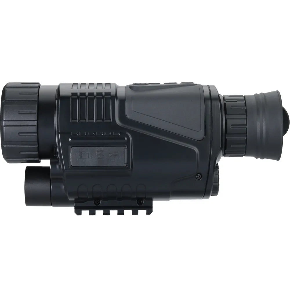 Infrared digital night vision telescope with rubber-coated body and 40mm lens for outdoor use
