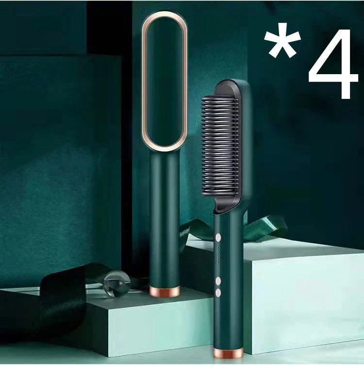 2-in-1 Hair Styler with Tourmaline Ceramic Heating, Intelligent Temperature Control, and Negative Ion Technology