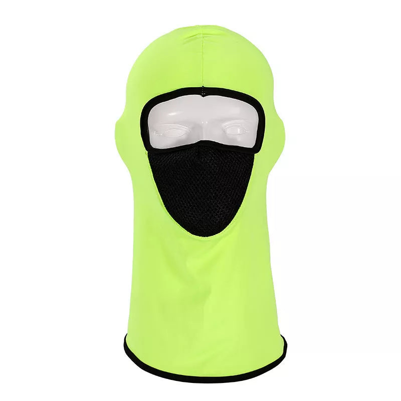 Lycra Soft Equipment Outdoor Windproof Sunscreen Hood in various colours