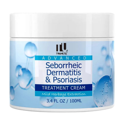 Herbal extraction treatment cream for seborrheic dermatitis and psoriasis, 100ml and 150g