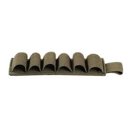 Tactical 6-hole storage organiser made from 1000D nylon fabric showing six compartments