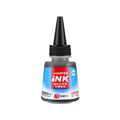 15.2 cm woodworking oil marker with quick-drying waterproof ink in black, red, blue, green