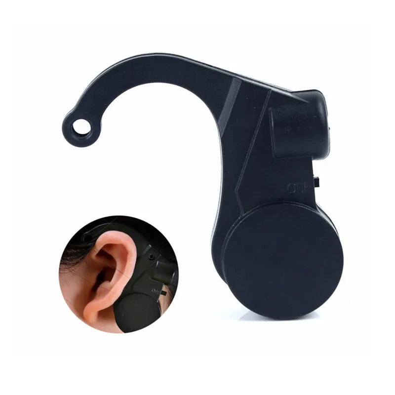 Black plastic sleepy reminder alarm device for students and drivers