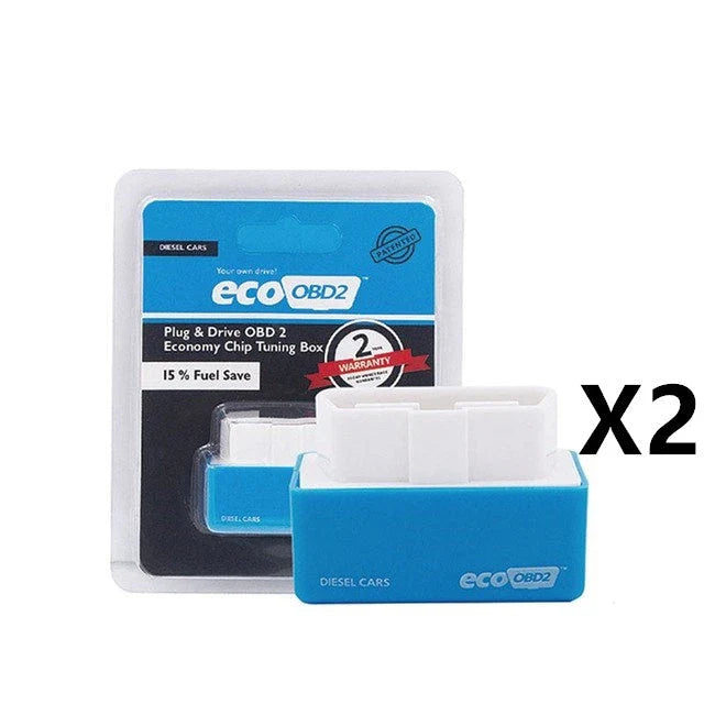 Fuel-Saving OBD2 Tuner for Gasoline Vehicles - Plug-and-Play Design, Intelligent Self-Adjusting Technology, Up to 15% Fuel Savings