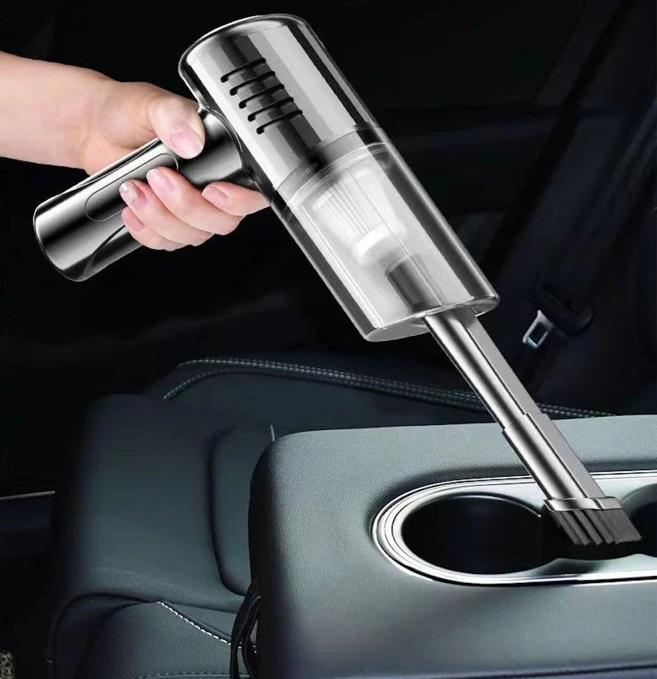 Premium dual-use car vacuum with powerful suction for effortless pet hair removal and versatile wet/dry cleaning capabilities
