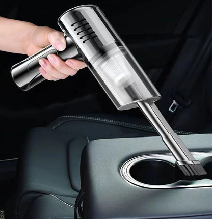 Premium dual-use car vacuum with powerful suction for effortless pet hair removal and versatile wet/dry cleaning capabilities