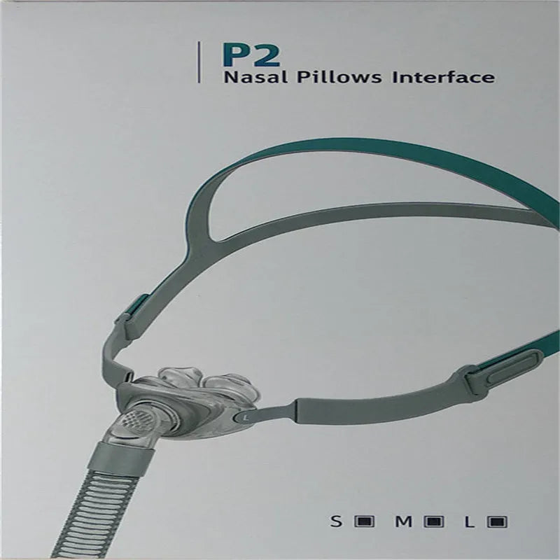Ventilator nasal pillow accessories kit with silicone cushion and thickened headband