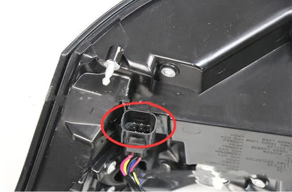 Pair of LED brake lights for car rear bumper, suitable for 2014-2020 models