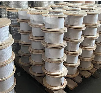 316 stainless steel 5mm steel wire rope, 7x7 multi-strand, for hoisting and fencing