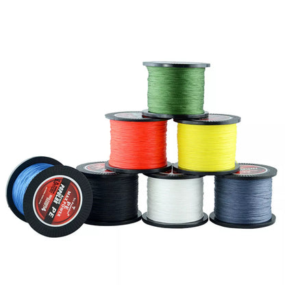 4Braided Fishing PE Strong Pull Horse Main Line 300M - Durable SK-75 PE fibre