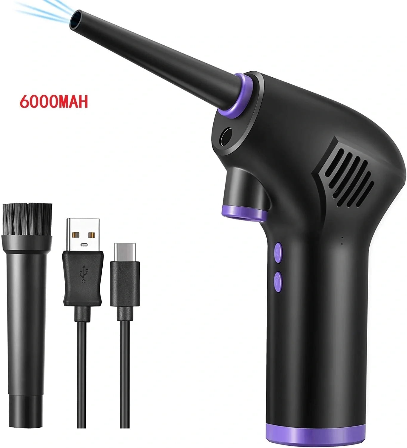 Cordless Air Duster for electronic and small appliance cleaning