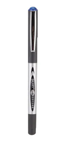Pack of 12 water-based quick-drying signature pens with 0.5mm tips in assorted ink colours.