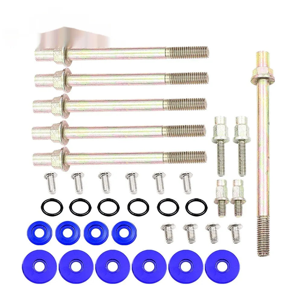 DP019 K Series aluminium engine gasket kit for Honda Civic in black, blue, red, and silver options