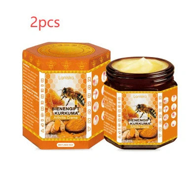 30g tube of turmeric joint soothing cream with bee venom and botanical extracts