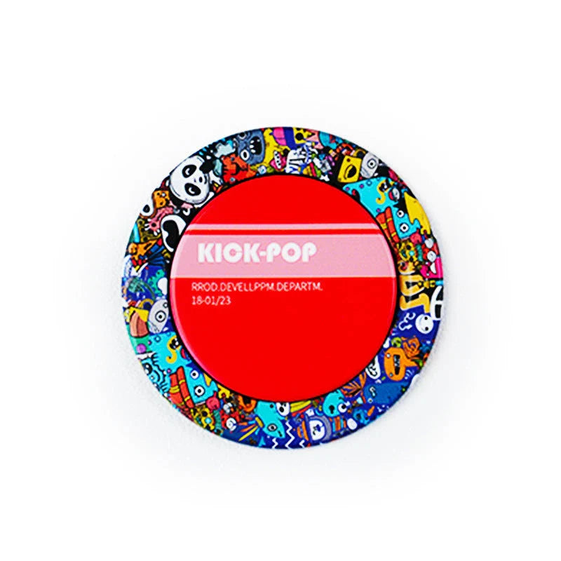 Sleek and secure mobile phone grip with magnetic mount, available in various stylish color options