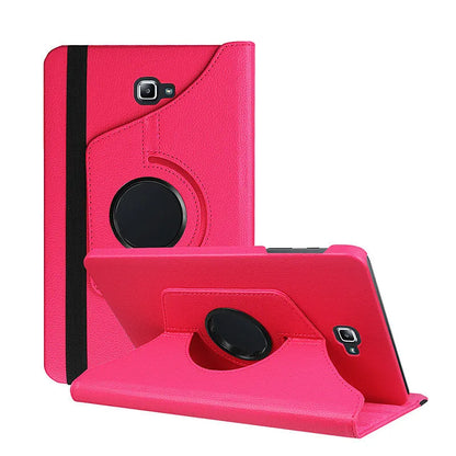 Rotating clamshell leather protective case for Apple iPad 1 tablet in multiple colour options.