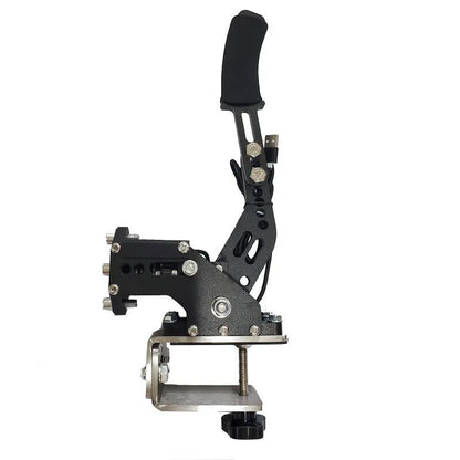 USB handbrake controller for PC racing games with aluminium and stainless steel construction