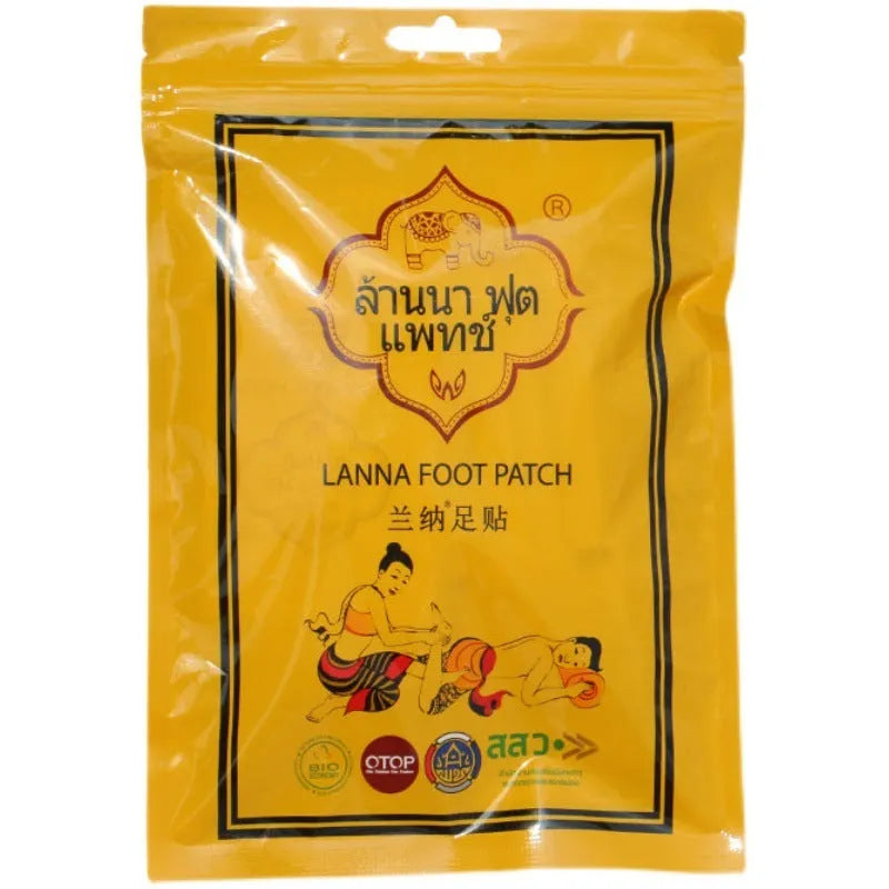 10-pack nourishing foot patches for fatigue relief foot care treatment